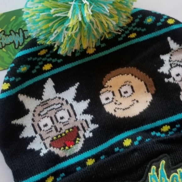 ❗Rick & Morty Winter Beanie and Dice Set❗ - Picture 6 of 8